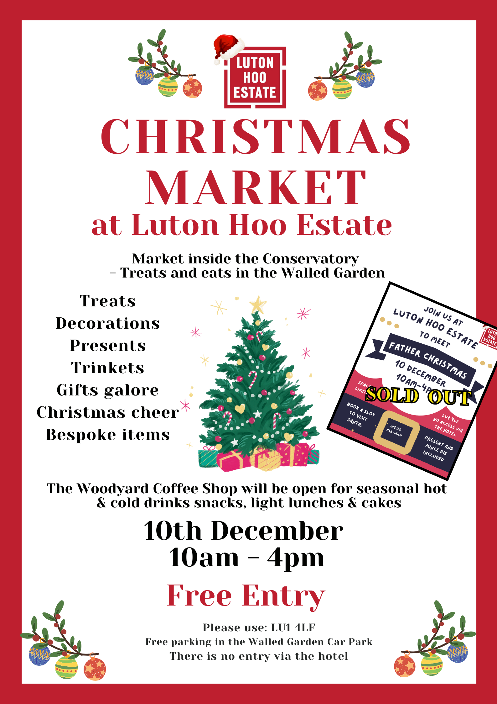 Christmas Market at Luton Hoo Estate Luton Hoo Estate