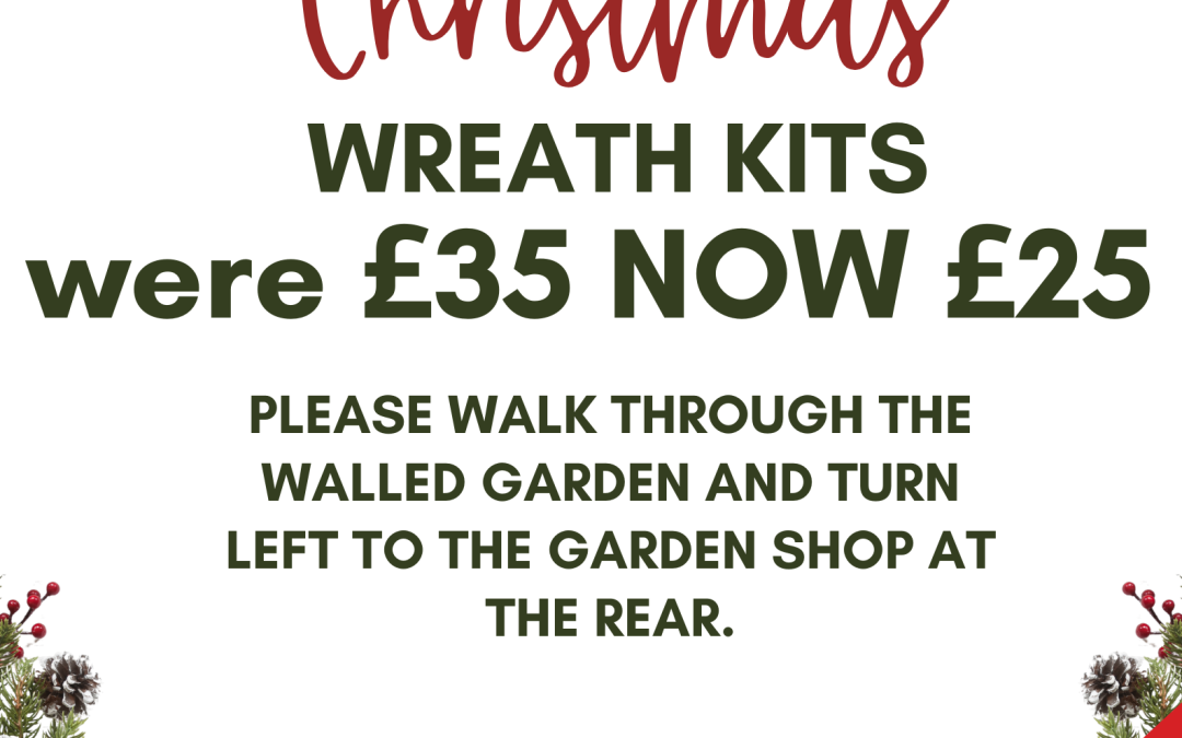 Wreaths at the Walled Garden